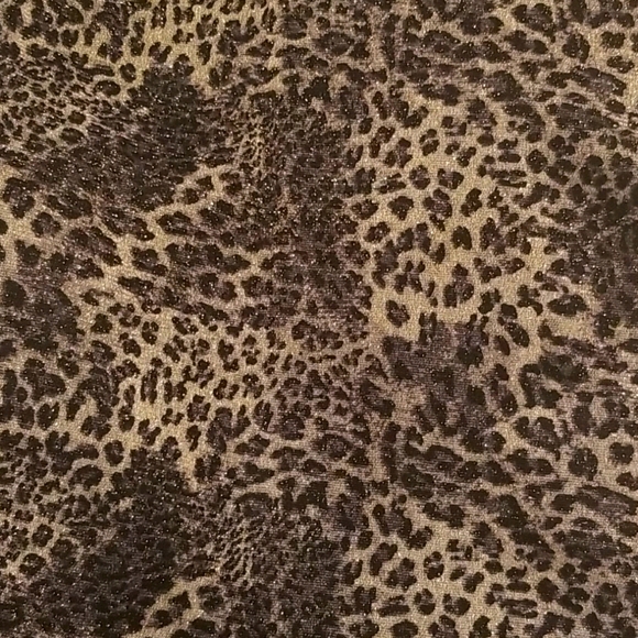 Ladies Chicos Sz 2 Animal Print Shell, Gently Worn - Picture 3 of 3